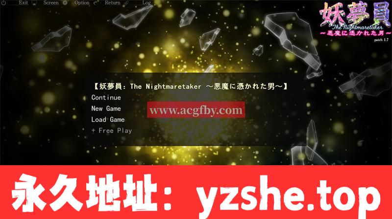 【触摸互动SLG/汉化/全动态】妖梦员:恶魔附身的男人 V1.71 AI精翻汉化+存档【PC/更新/14G】