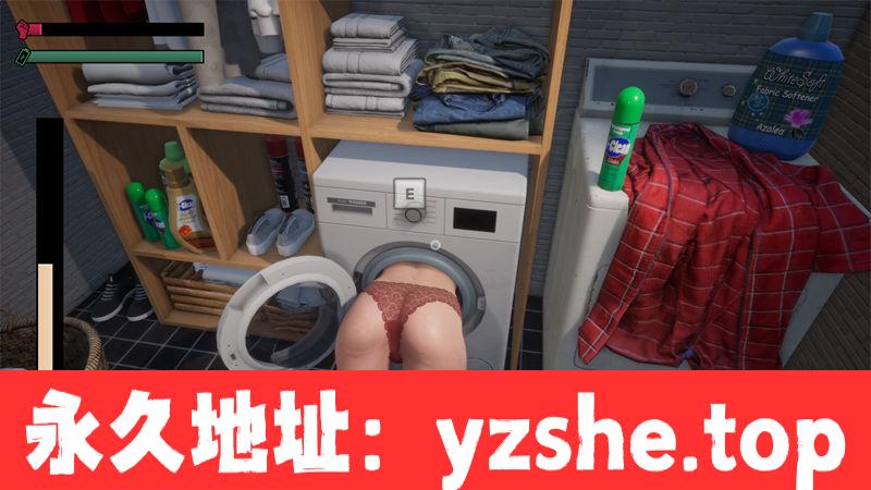 【3D沙盒/壁尻/全动态】妈妈被困在洗衣机里了 Ver1.8完结版+通关存档【PC/新作/1.6G】