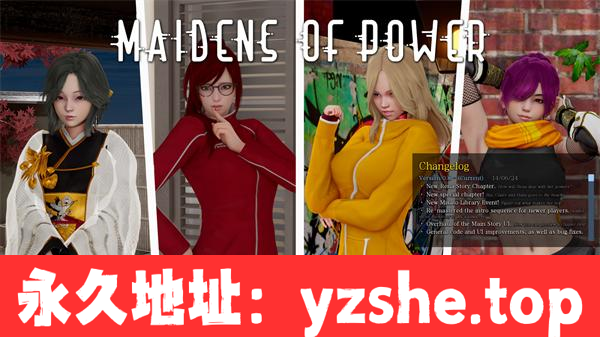 【亚洲SLG/AIGPT汉化/3D】权力少女/力量少女们 Maidens of Power Ver0.8 汉化版【PC电脑+安卓/3.7G/更新】